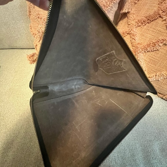 RARE leather NFL issued document/laptop holder - Picture 8 of 10